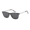 Fred - Square Clear-Demi Clip On Sunglasses for Men & Women